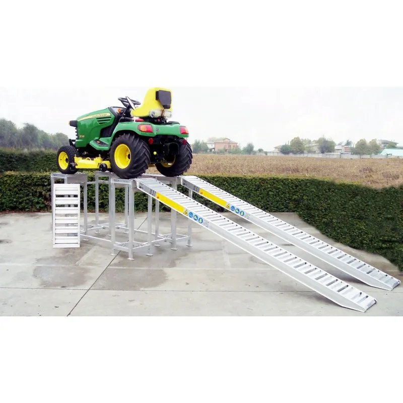 210.35 Rampas de carga en aluminio para rueda y oruga de goma | 3500 mm
